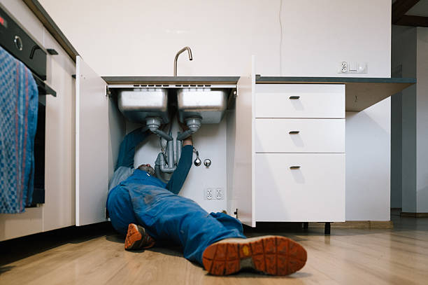 Professional Drain Cleaning technician working in Ashland, NJ